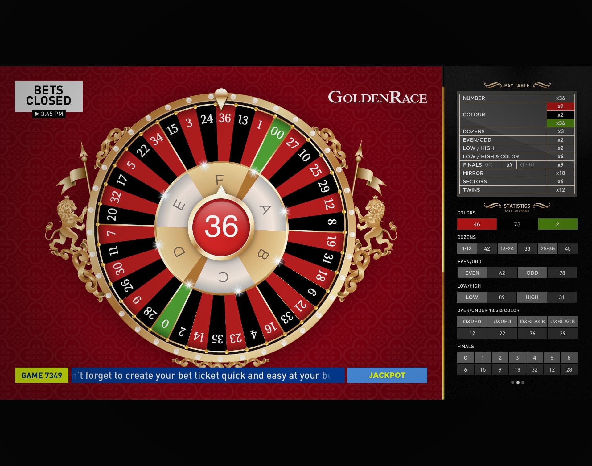 Spin2Win - Betting Number Games B2B | GoldenRace